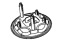 Mopar 68284637AA Plate-Spare Tire Cover