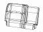 Mopar 7EG20LA3AA Cover-Rear Seat Back