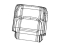 Mopar 7EG21LA3AA COVER-REAR SEAT BACK