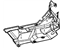 Mopar 55361115AB SILENCER-Floor Pan Front Tunnel