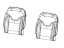 Mopar 7CT06LR5AA Cover-Front Seat Back