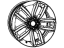 Mopar 5LD37RXFAA Wheel-Aluminum