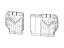 Mopar 7BB34LA8AA Rear Seat Back Cover