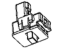 Mopar 55057403AA Lamp-Courtesy