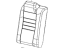 Mopar 5YB82DW1AA Rear Seat Back Cover Right