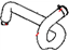 Mopar 4581635AB Hose-Brake Booster Vacuum Mopar 4581635AB Hose-Brake Booster Vacuum
