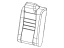 Mopar 5XZ52LA3AB Rear Seat Back Cover
