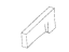 Mopar 68438740AA SILENCER-Fender Side