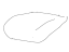 Mopar 6QU18DX9AB Front Seat Cushion Cover