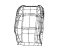 Mopar 6ZH49TX7AB Front Seat Back