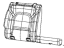 Mopar 6RF00BD3AC Rear Seat Back Cover