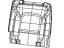 Mopar 6RF01BD3AC Rear Seat Back Cover