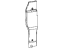 Mopar 5MH24LAHAA Molding-C Pillar