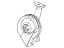 Mopar 68470631AA Horn High Note Includes Bracket