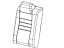 Mopar 5ZC12DX9AA Cover-Rear Seat Back