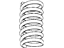 Mopar 68050572AB Front Coil Spring