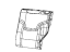 Mopar 5ZD23LXHAA Rear Seat Back Cover