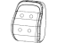 Mopar 68247603AA Foam-Front Seat Back