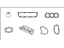 Mopar 5134518AC Gasket Pkg-Engine Upper