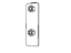 Mopar 68298924AB SPACER-Bumper Mounting