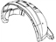 Mopar 55157170AC Shield-Front Fender