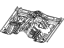 Mopar 68146603AE Pan-Floor