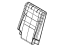 Mopar 5YX03DX9AA Rear Seat Back 3Rd Row Cover