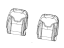 Mopar 7CT02DX9AA Cover-Front Seat Back
