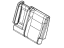 Mopar 5YX07DX9AA Rear Seat Back 2Nd Row Cover