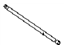 Mopar 55360915AC Liftgate Glass Rod