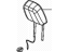 Mopar 5SC531D2AH HEADREST-Second Row