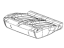 Mopar 6QH98LV5AA Rear Seat Cushion Cover