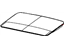 Mopar 68036052AA Glass-SUNROOF