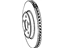 Mopar 5290537AB Front Brake Rotor