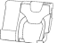 Mopar 6ST15DX9AD Rear Seat Back Cover