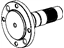 Mopar 68161336AB Shaft-Transfer Case