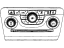 Mopar 56054875AC Stack-Vehicle Feature Controls
