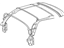 Mopar 4864738AB Side Rail-Folding Top