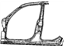 Mopar 5066214AA Panel-Body Side Aperture Front
