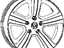 Mopar 52014257AB Aluminum Wheel