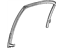 Mopar 5008578AD WEATHERSTRIP-Rear Door Glass Run