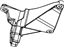 Mopar 5273458AE Bracket-HALFSHAFT