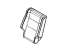 Mopar 6VE24LA3AA Rear Seat Back Cover