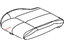 Mopar 1UQ02BD3AA Front Seat Cushion Cover