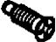 Mopar 68306757AA Bolt-HEXAGON FLANGE Head