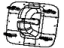 Mopar 6LM50TX7AA Bezel-Seat Pull Strap