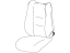 Mopar 5UQ95DX9AC Front Seat Back Cover
