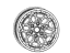Mopar 68497384AA Wheel-Aluminum