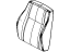 Mopar 6FG62HL1AA Front Seat Back Cover