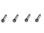 Mopar 6036490AA Screw-Tapping Pan Head